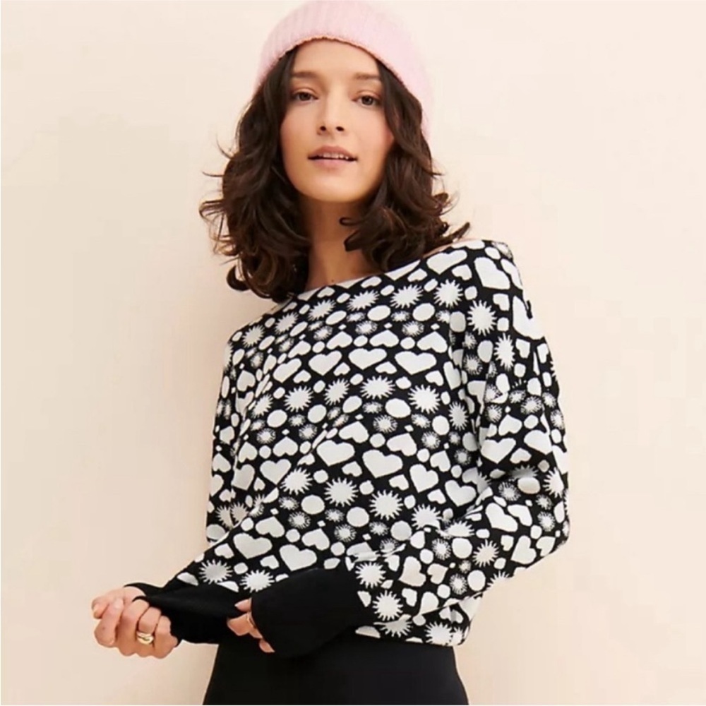 Anthropologie Maeve Boat Neck Sweater